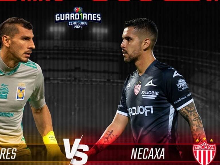 Tigres vs Necaxa . Foto: Wdeportes