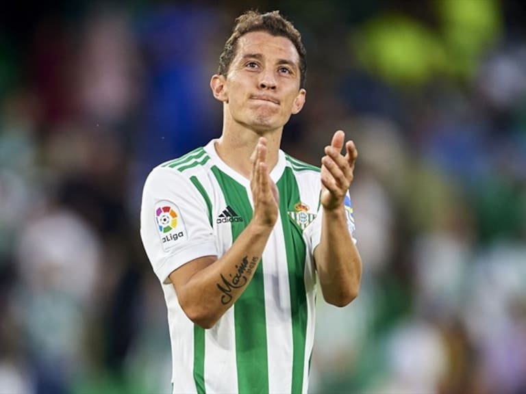 Andrés Guardado no ha sido registrado con el Betis. Foto: Getty Images