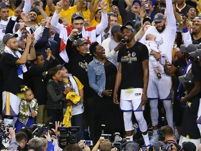 De la mano de Durant, Golden State se proclamó campeón