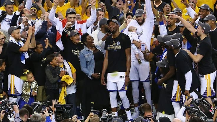 De la mano de Durant, Golden State se proclamó campeón