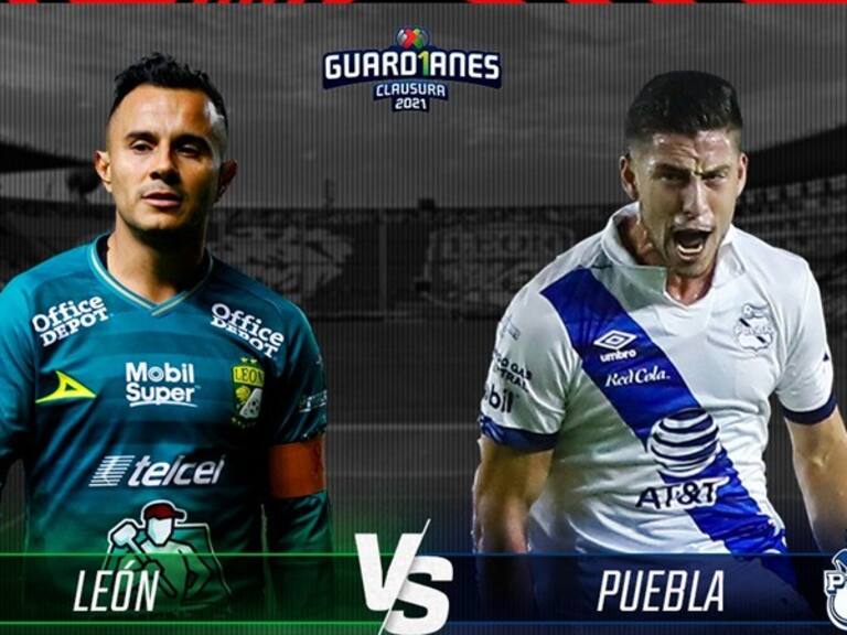 León vs Puebla . Foto: Wdeportes