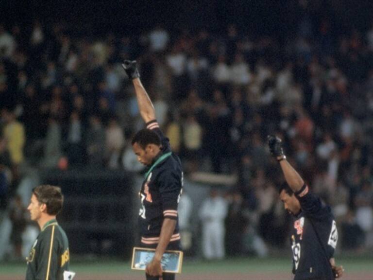 'Black Power' Juegos Olímpicos México 68'. Foto: Getty Images