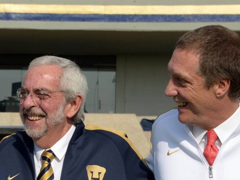 Enrique Graue y Rodrigo Ares de Parga. Foto: UNAM