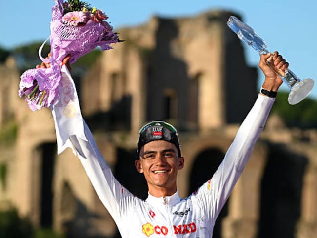 Isaac del Toro conquista el segundo lugar del Giro de Italia