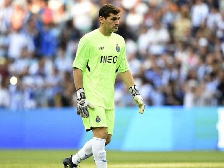 Iker Casillas durante un encuentro. Foto: Getty Images