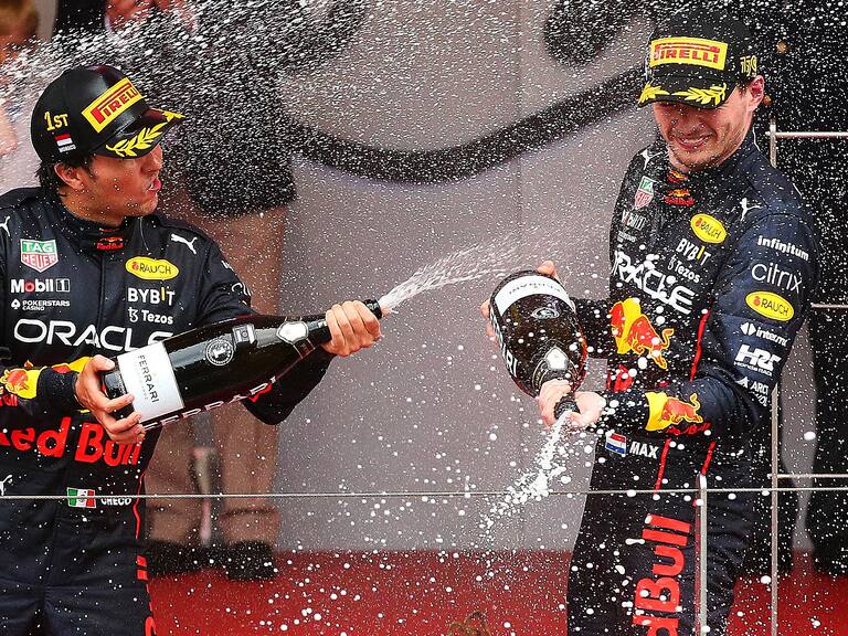 Checo Pérez y Max Verstappen GANARON EL GO DE MONACÓ