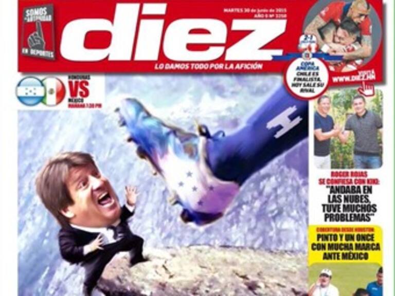 Hondureños quieren “hundir” a Miguel Herrera