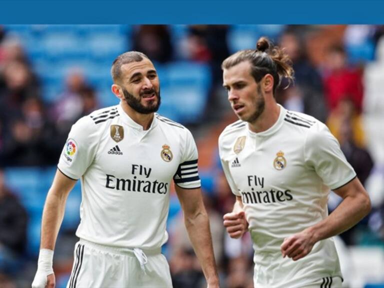 Karim Benzema y Gareth Bale. Foto: Getty Images