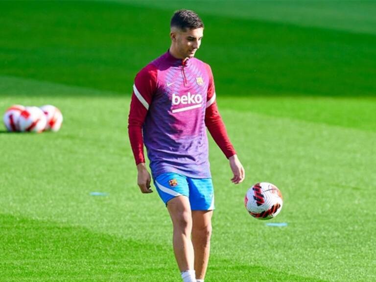 Ferran Torres, listo para debutar con Barcelona. Foto: getty