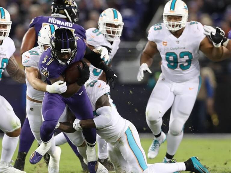 Dolphins vs Ravens. Foto: Getty Images