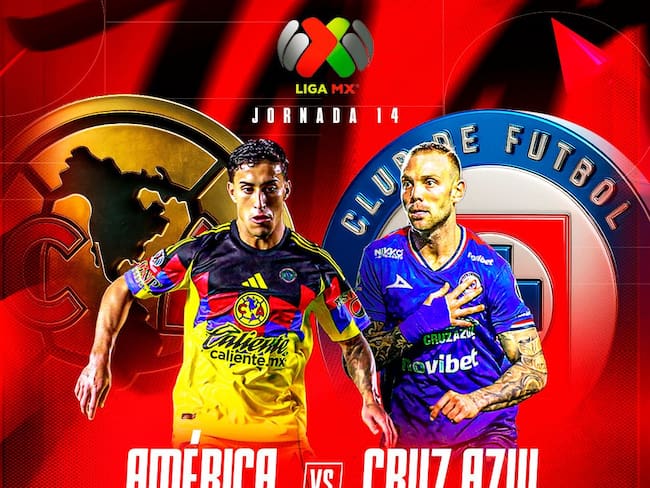 América vs Cruz Azul: EN VIVO, dónde, cuándo y a qué hora ver el Clásico Joven en la Jornada 14 del Clausura 2026 Liga MX