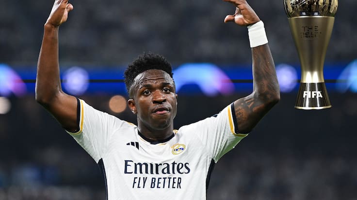 Vinícius Jr. gana The Best de FIFA como el mejor futbolista del 2024