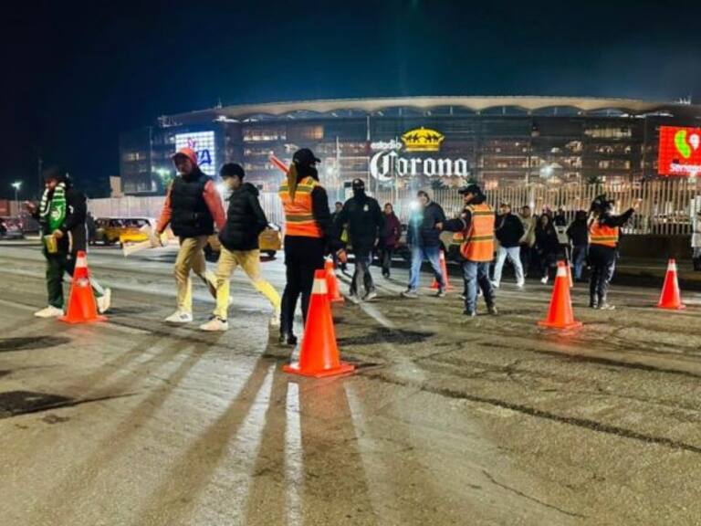 Estadio TSM accidente