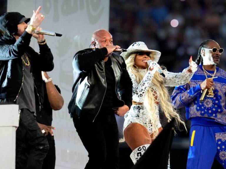 HalfTime Show del SB LVI. Foto: Getty