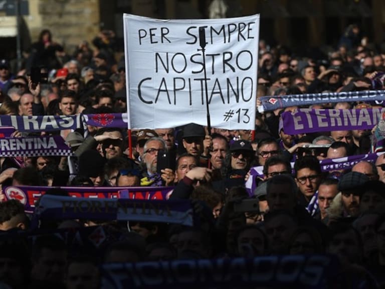 Despedida de Astori. Foto: Getty Images