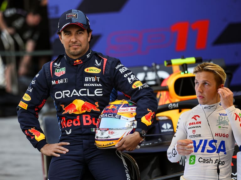 Checo Pérez se va de Red Bull y Liam Lawson será quien ocupe su lugar