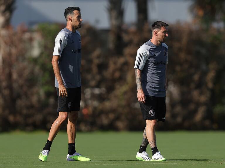 Lionel Messi y Sergio Busquets tendrán minutos en el Inter Miami ante Cruz Azul