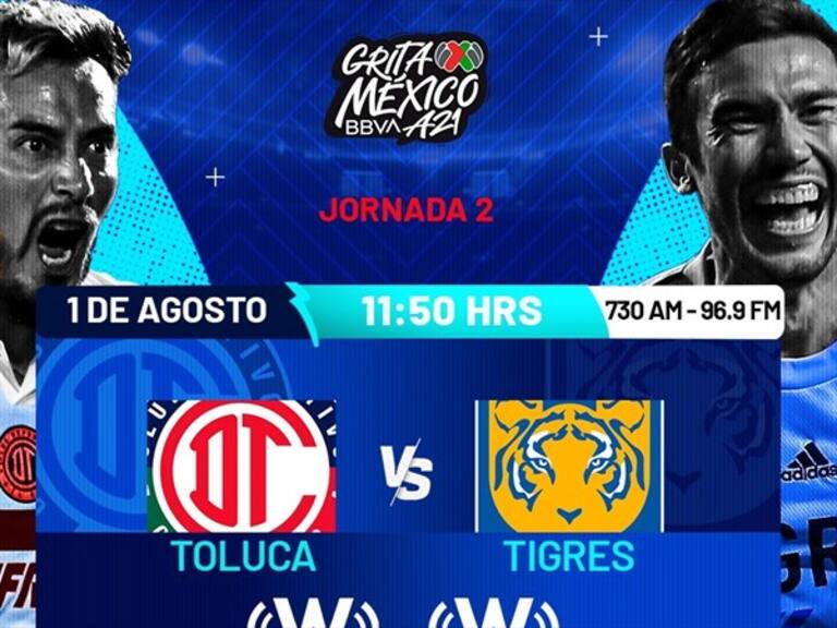 Toluca vs Tigres . Foto: wdeportes