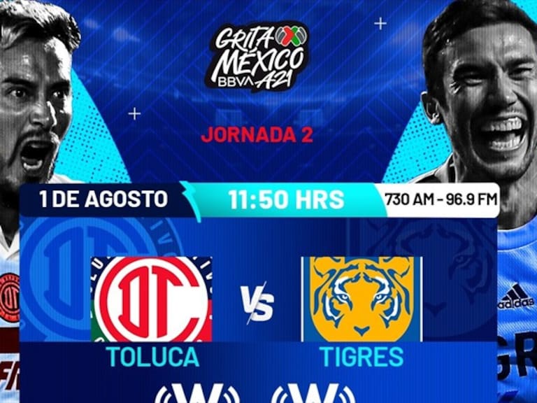 Toluca vs Tigres . Foto: wdeportes