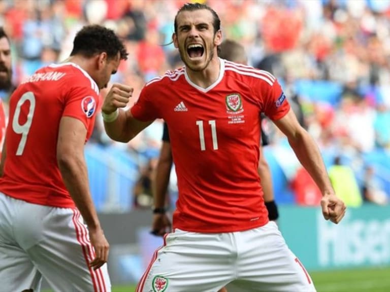 Gareth Bale con la selección de gales. Foto: Getty Images