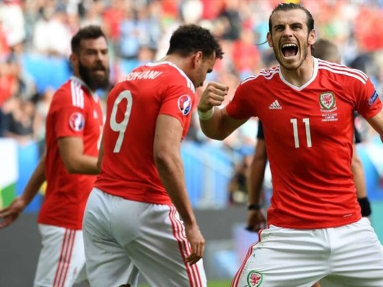 Gareth Bale con la selección de gales. Foto: Getty Images