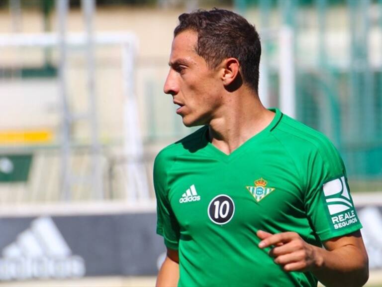 Andrés Guardado con el Betis. Foto: Twitter