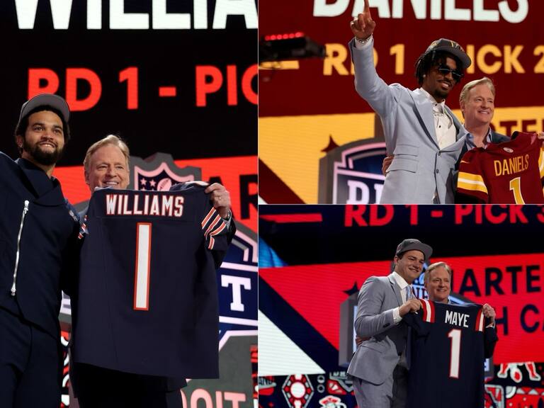 NFL Draft 2024: Conoce el orden de selección y los jugadores elegidos en la primera ronda