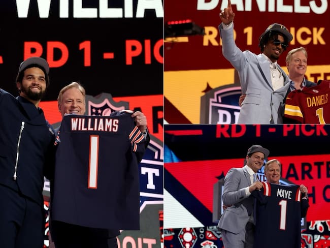NFL Draft 2024: Conoce a los 32 jugadores elegidos en la primera ronda