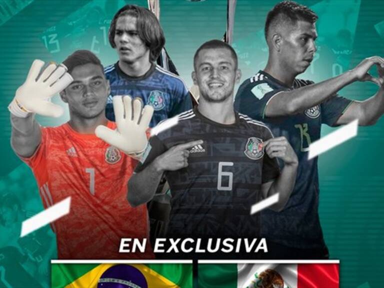 México vs Brasil. Foto: