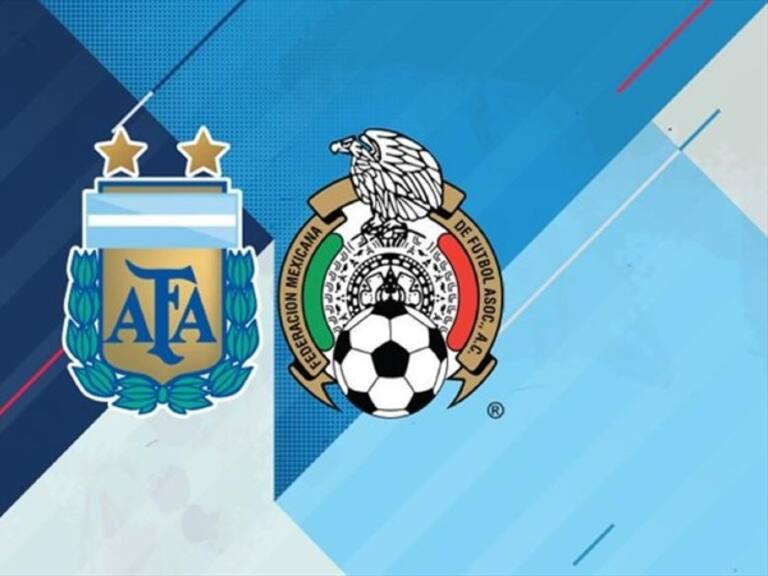 México vs Argentina. Foto: TWITTER: @Argentina