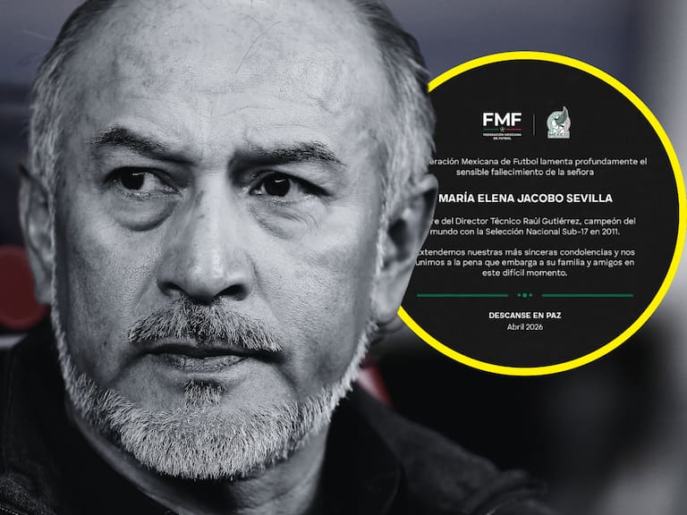 Luto en el fútbol mexicano: FMF despide a la madre de Raúl ‘Potro’ Gutiérrez con emotivo mensaje