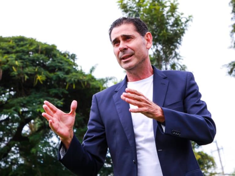 Fernando Hierro ya se presentó en Verde Valle