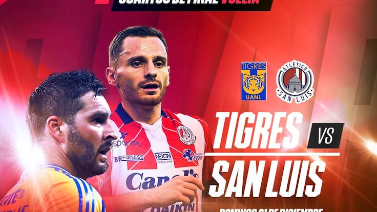 Tigres vs Atlético de San Luis, EN VIVO, a qué hora y dónde ver partido, Partido Vuelta de Cuartos de Final Liga MX 2024