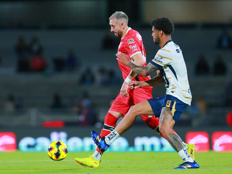 Pumas concreta empate con sabor a derrota frente a Toluca; ‘Turco’ Mohamed volvió a C.U y Héctor Herrera debutó con los Diablos