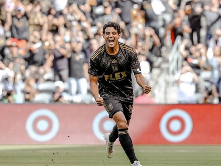 Carlos Vela le dio la victoria al LAFC. Foto: @LAFC