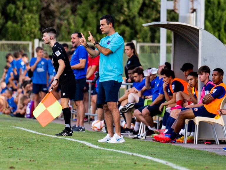 Rafael Márquez ha iniciado con el pie derecho su andar con el Barcelona B