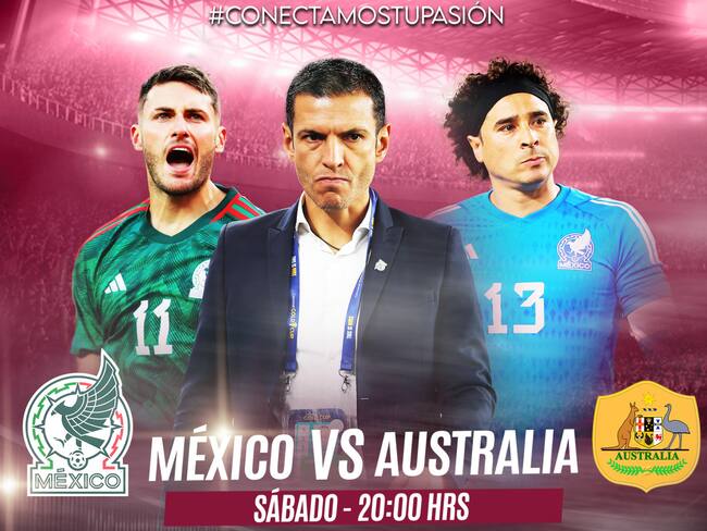 México vs Australia: EN VIVO, dónde, cuándo y a qué hora ver el partido amistoso de la Fecha FIFA 2023