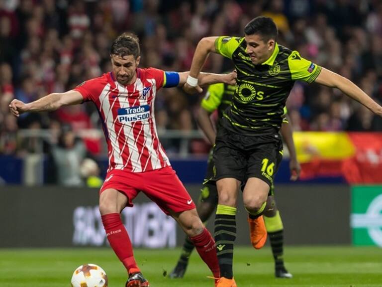 Atlético de Madrid venció 2-0 al Sporting club de Portugal. Foto: Getty Images