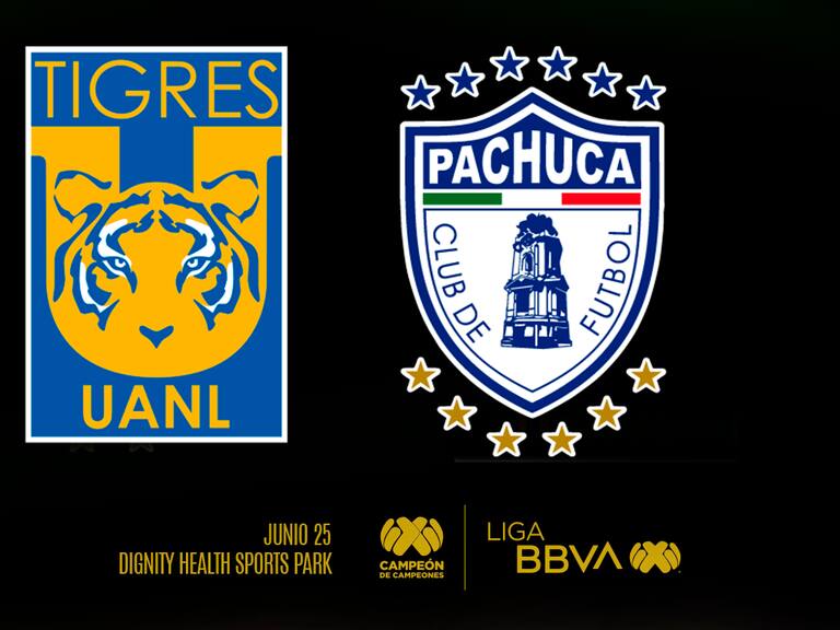 Tigres vs Pachuca en vivo Campeon de Campeones