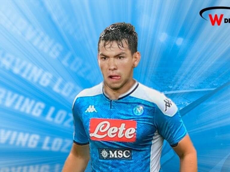 Hirving Lozano ya podría vestir los colores del Napoli. Foto: