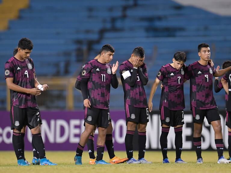 Selección mexicana SUB20 se queda sin Mundial y sin Juegos Olímpicos de 2024