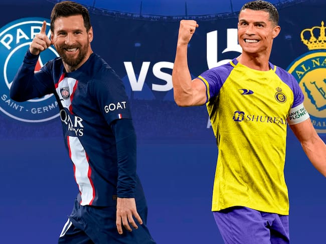PSG vs Riyadh Season, Messi vs Cristiano EN VIVO, donde ver, Hora, canal de TV