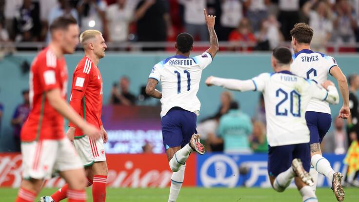 Qatar 2022: Inglaterra golea a Gales y avanza a octavos como líder del Grupo B