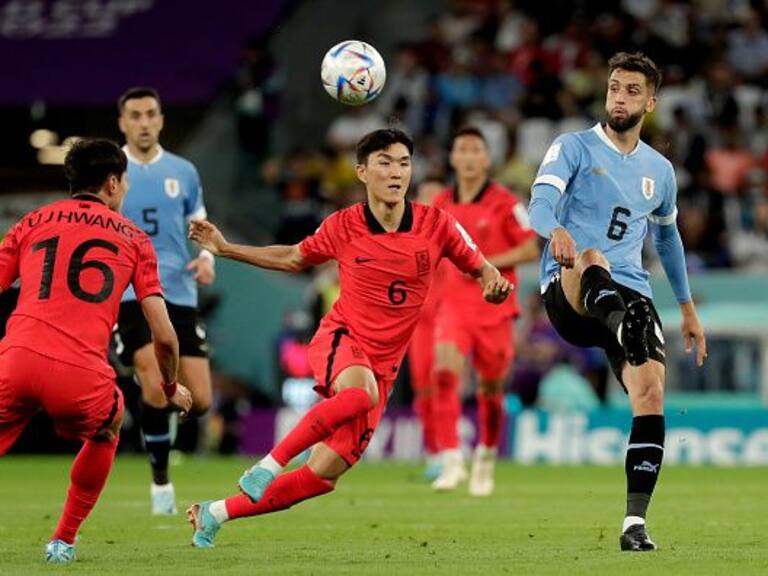Uruguay y Corea del Sur empataron sin goles
