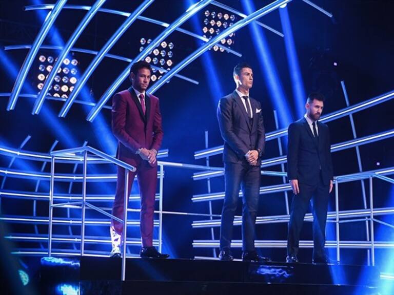 CR7, Messi y Neymar. Foto: