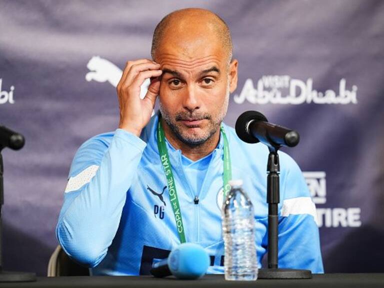 Pep Guardiola confunde al América en plena conferencia de prensa