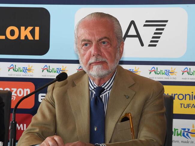 El presidente del Napoli y unas polémicas declaraciones: No quiero africanos
