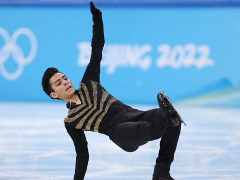 Llegó el gran día para el patinador mexicano que busca hacer historia en los Juegos Olímpicos de Invierno.. Foto: getty
