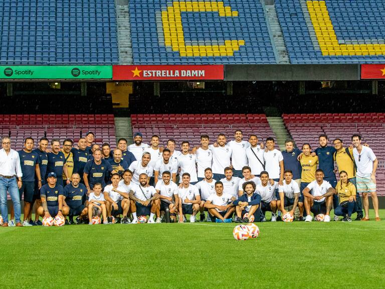 Pumas conoció el Camp Nou