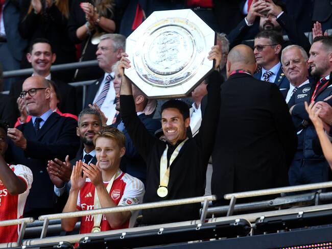 Arsenal se coronó del Community Shield